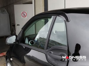 smart 453 Side Window Air Deflectors